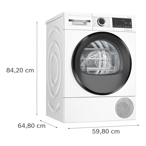 SECADORA BOSCH WQG245D0ES BOMBA C. 9KG A+++